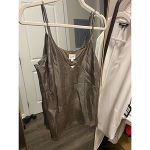 CamiNYC Metallic Tank Top / Cami